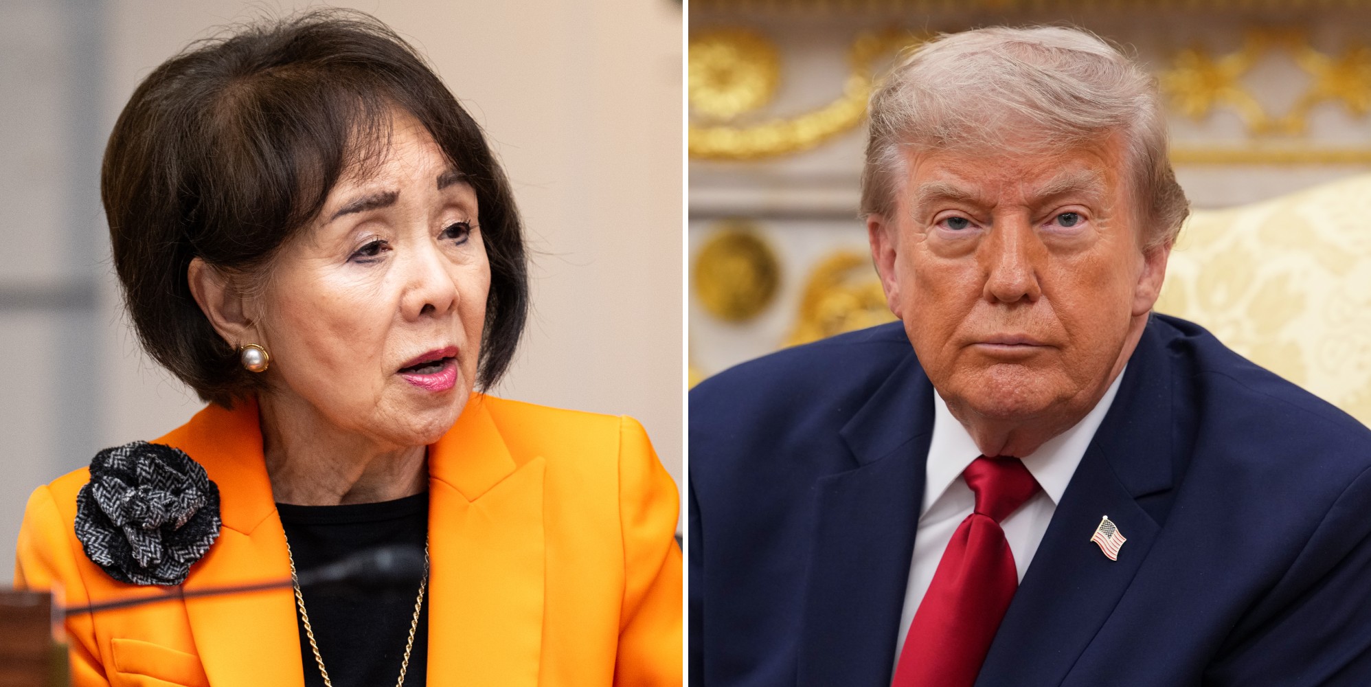 Congresswoman criticises Trump for strange lie about trans microchip execs