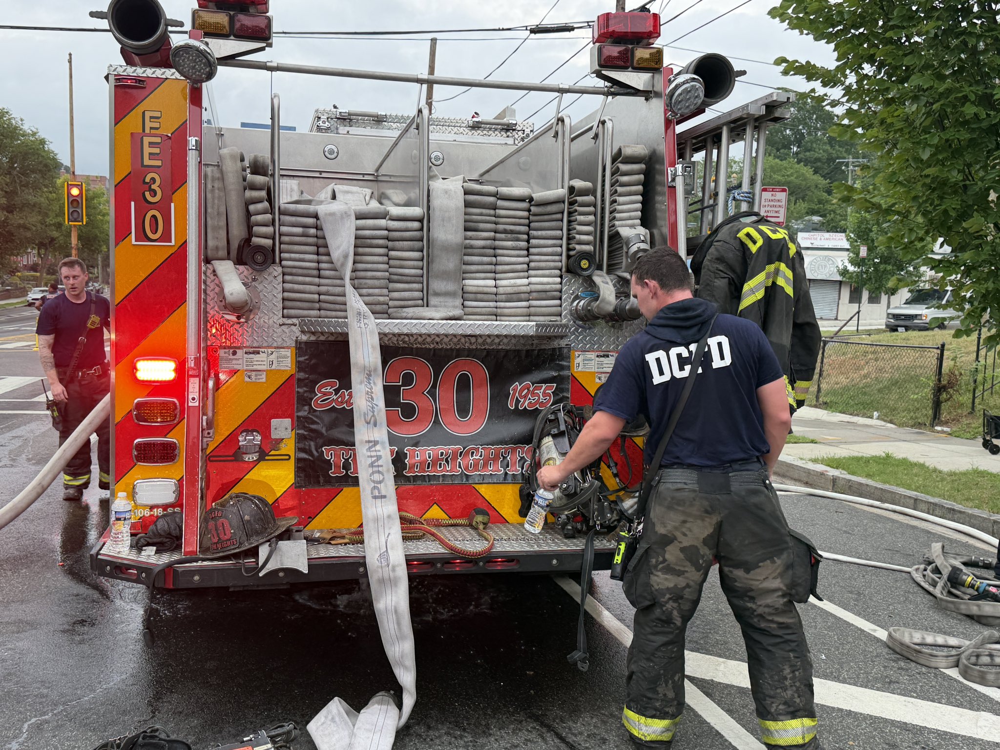 Cats, woman rescued from accidental fire in DC