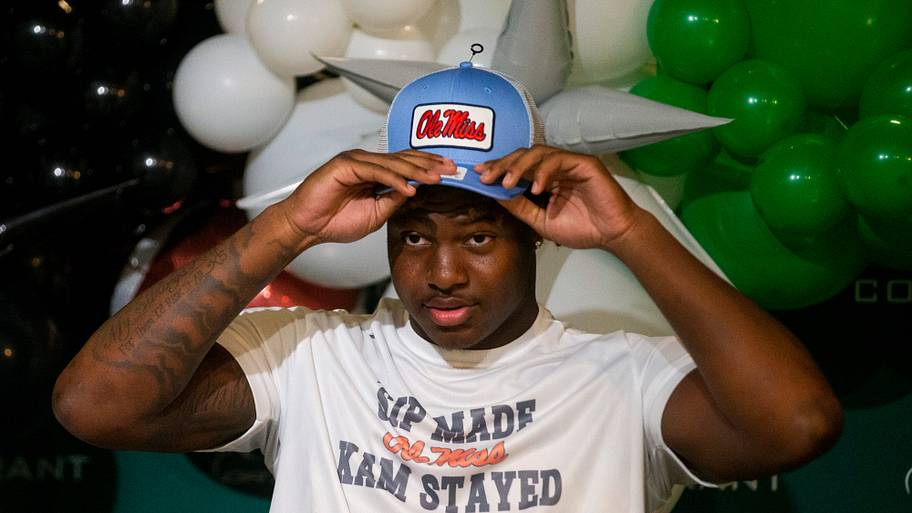 Kamarion Franklin, the No. 1 recruit in Mississippi,