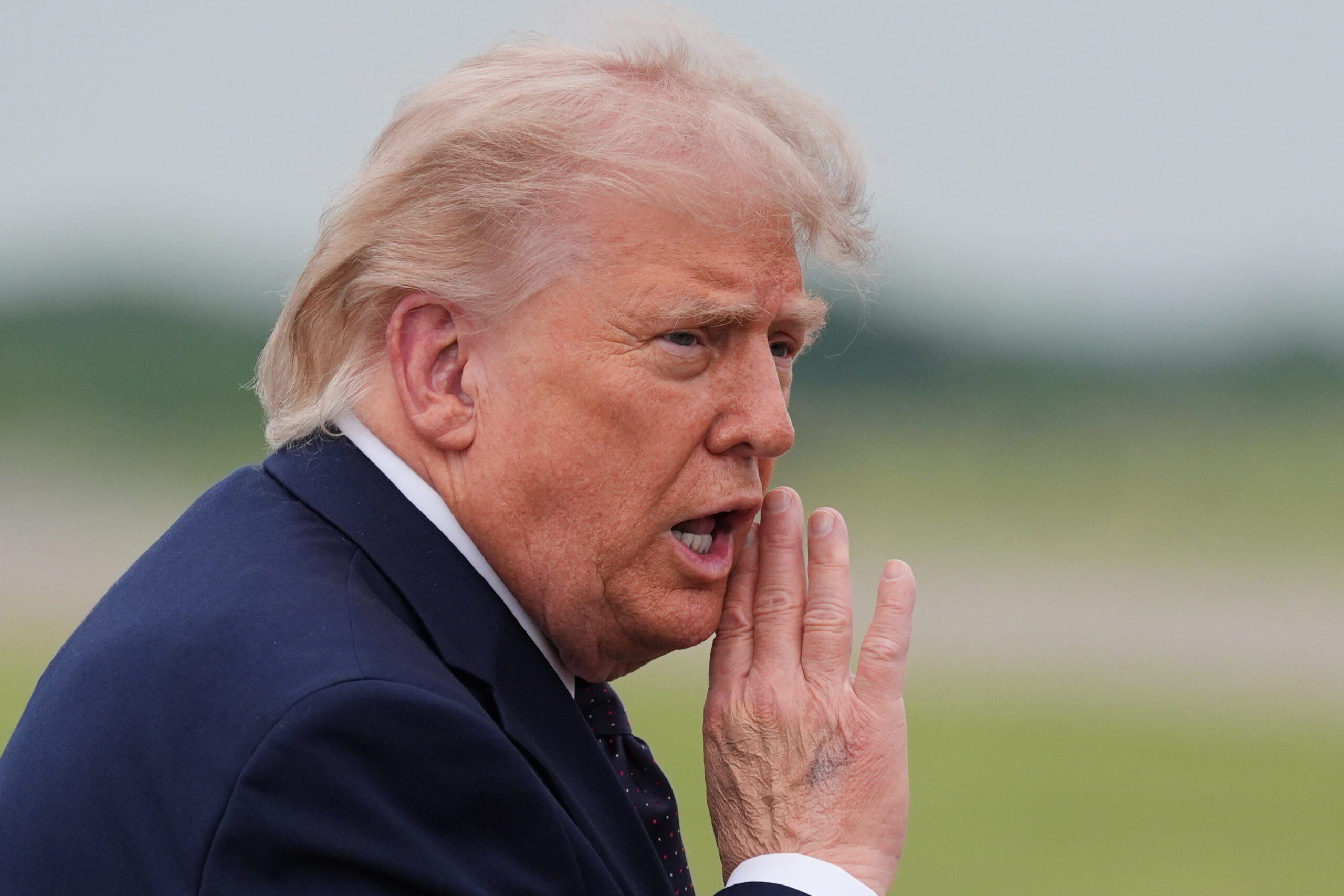 Trump warns blue states will become 'ghettos' as 'rich people' and companies flee high taxes