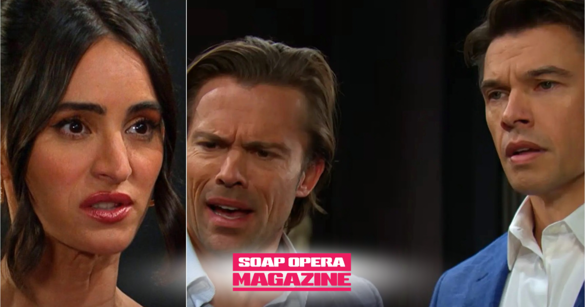Gabi Hernandez stuns Xander and Philip by pulling her Titan bailout on Days of Our Lives