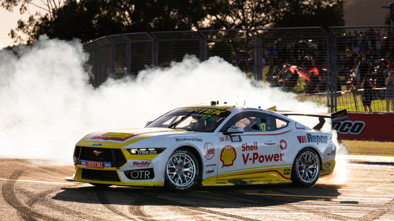 Brodie Kostecki driver of the #17 Shell V-Power Racing Team Ford Mustang GT during the NTI Townsville 500, part of the 2026 Supercars Championship at Reid Park Street Circuit on July 12, 2026 in Townsville, Australia.