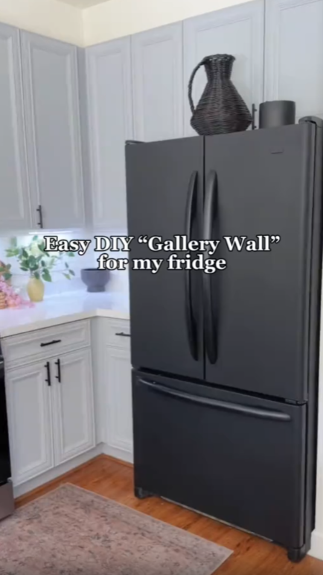 Creative home decor ideas turning fridge space into a memory wall