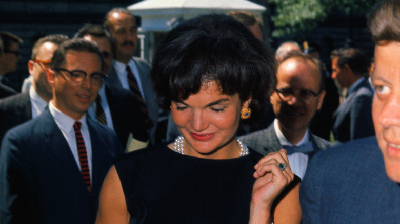 Jackie Kennedy's engagement ring set jewelry trends with its unique design