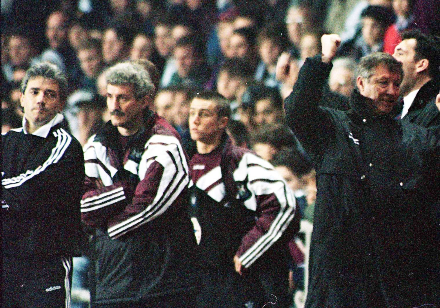 Sir Alex Ferguson’s Manchester United overhauled Kevin Keegan’s Newcastle to win the 1995-96 Premier League title ((Rui Vieira/PA)