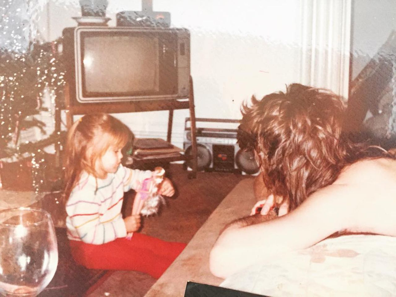 Minka Kelly and her father