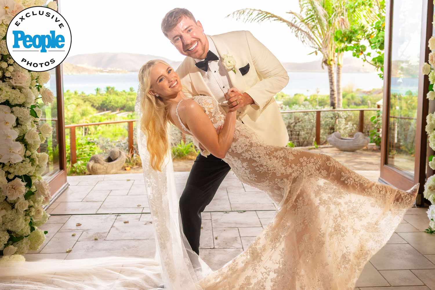MrBeast is married! Inside the YouTube star’s ‘intimate’ Necker Island wedding to Thea Booysen