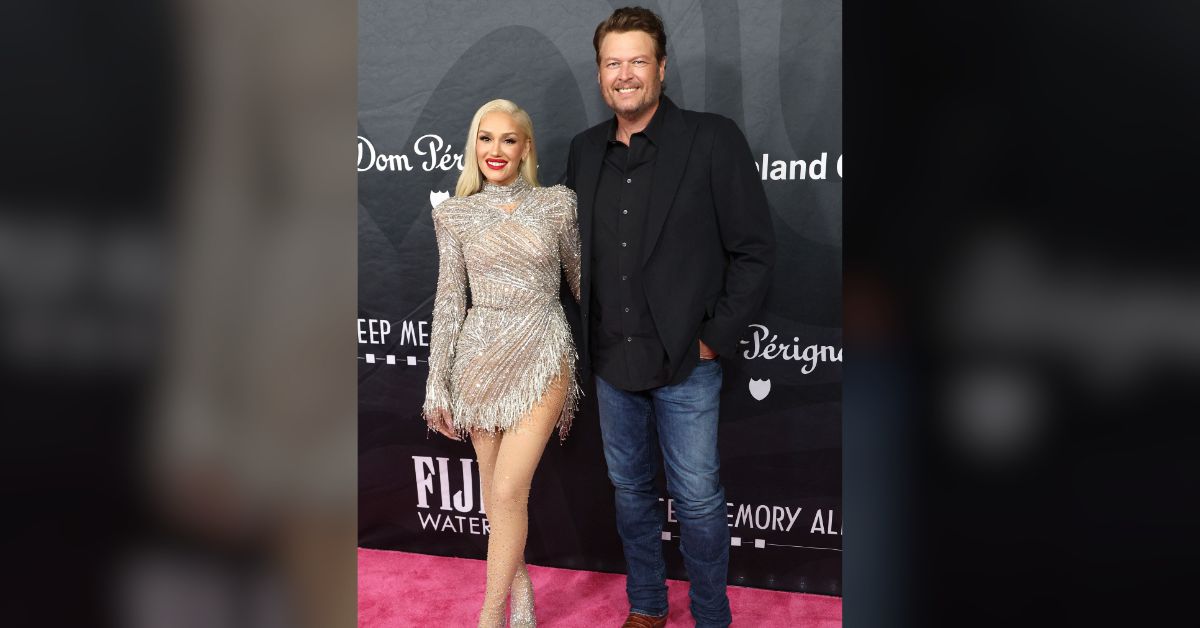Blake Shelton and Gwen Stefani dress to the nines to celebrate 5th wedding anniversary