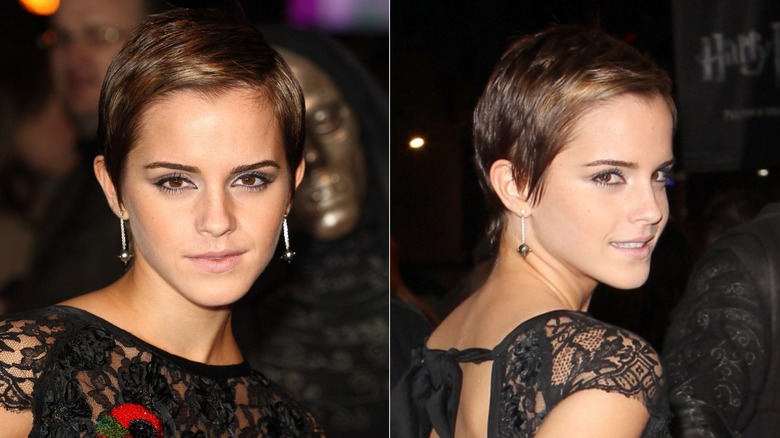 Emma Watson at the premiere of Harry Potter and The Deathly Hallows: Part 1 in 2010