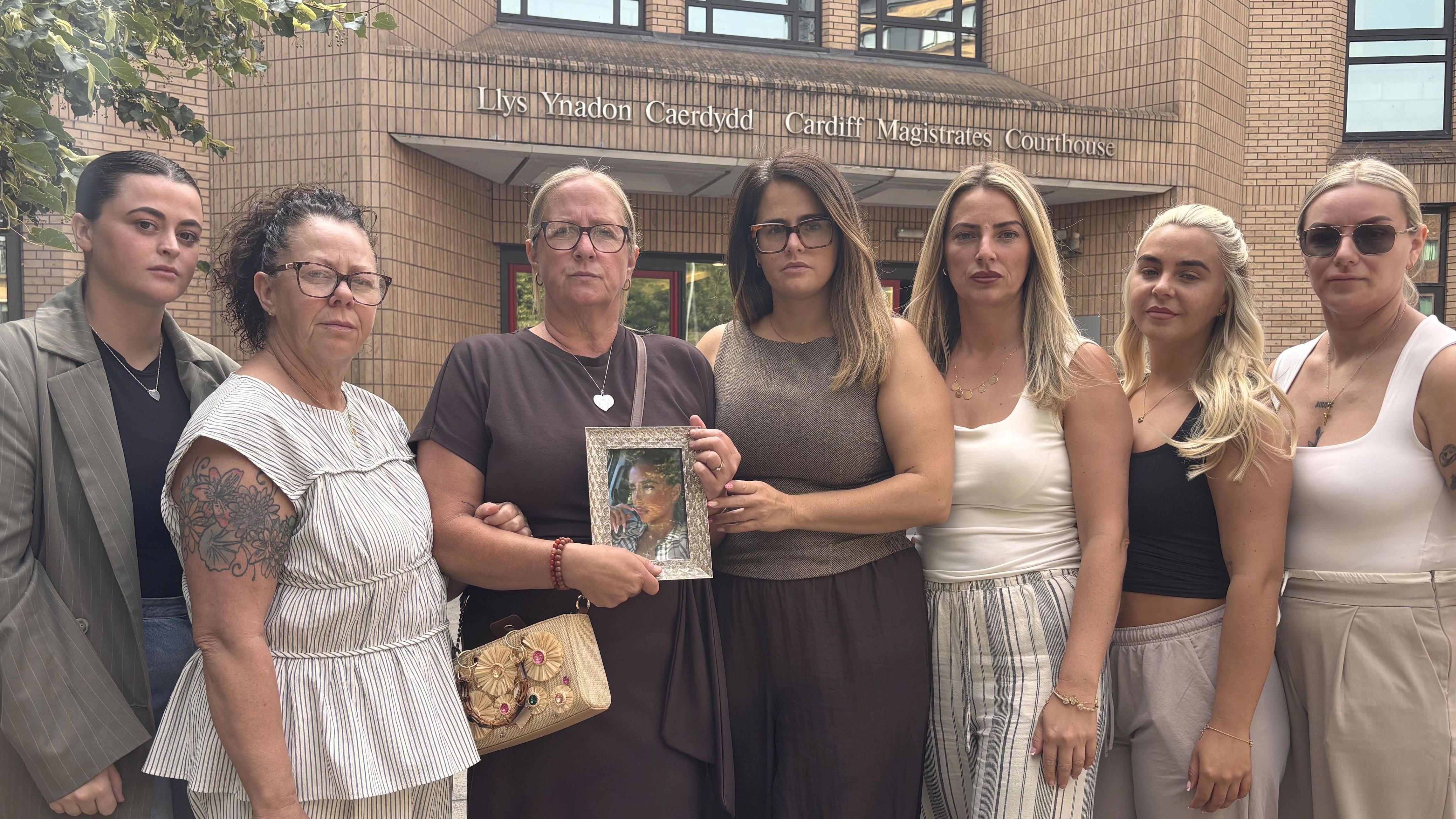 Darcy Ross's family attended the court case on Tuesday