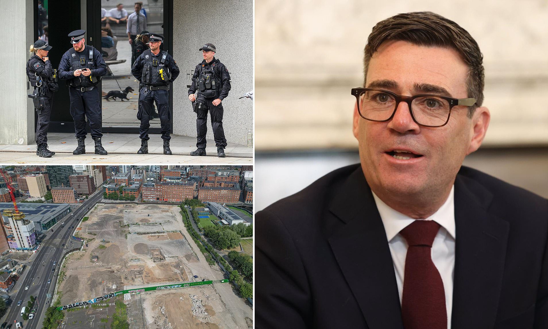 Burnham to spend first day at 'No10 North' saying it is 'no gimmick'