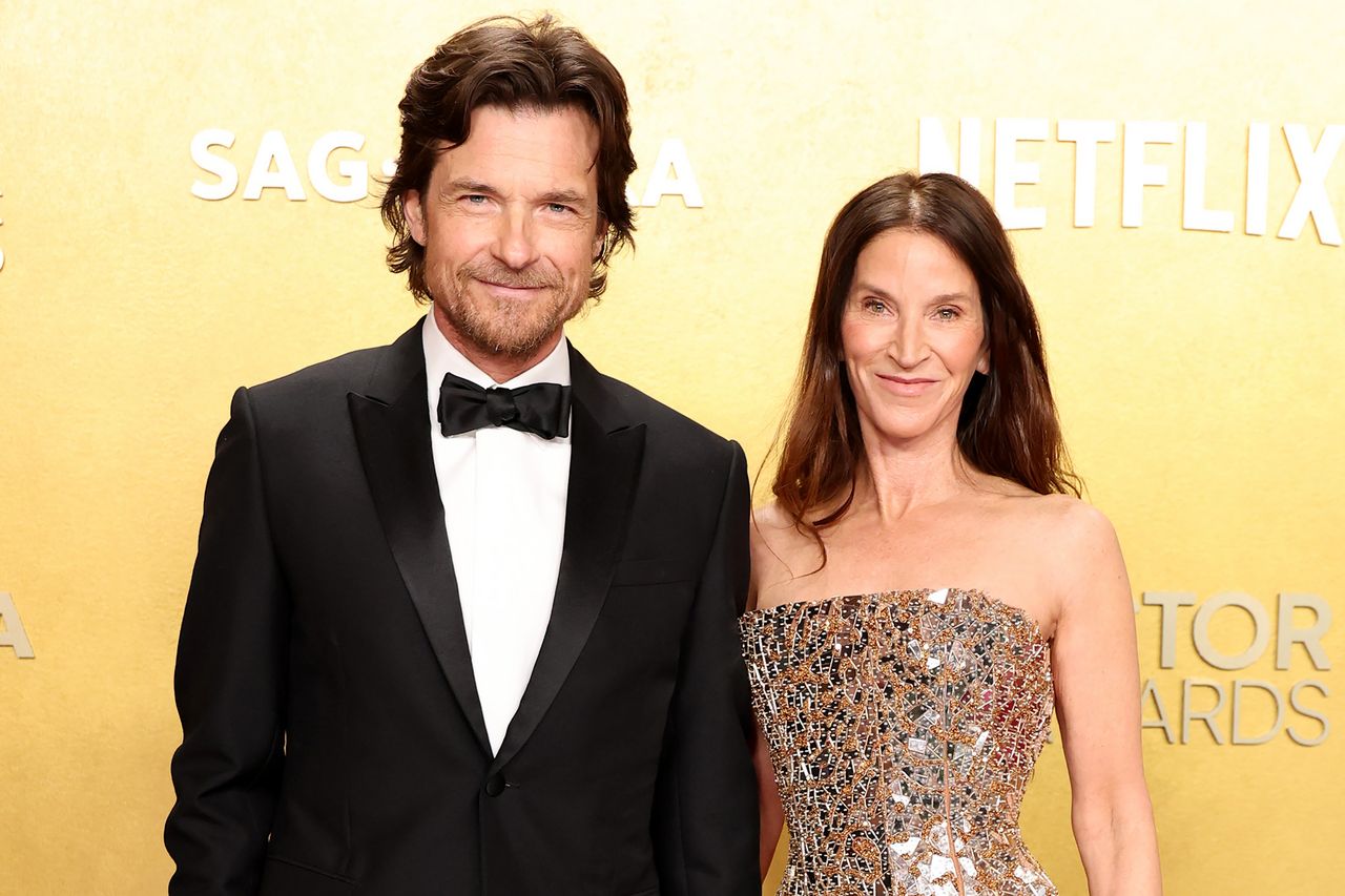 Jason Bateman and Amanda Anka