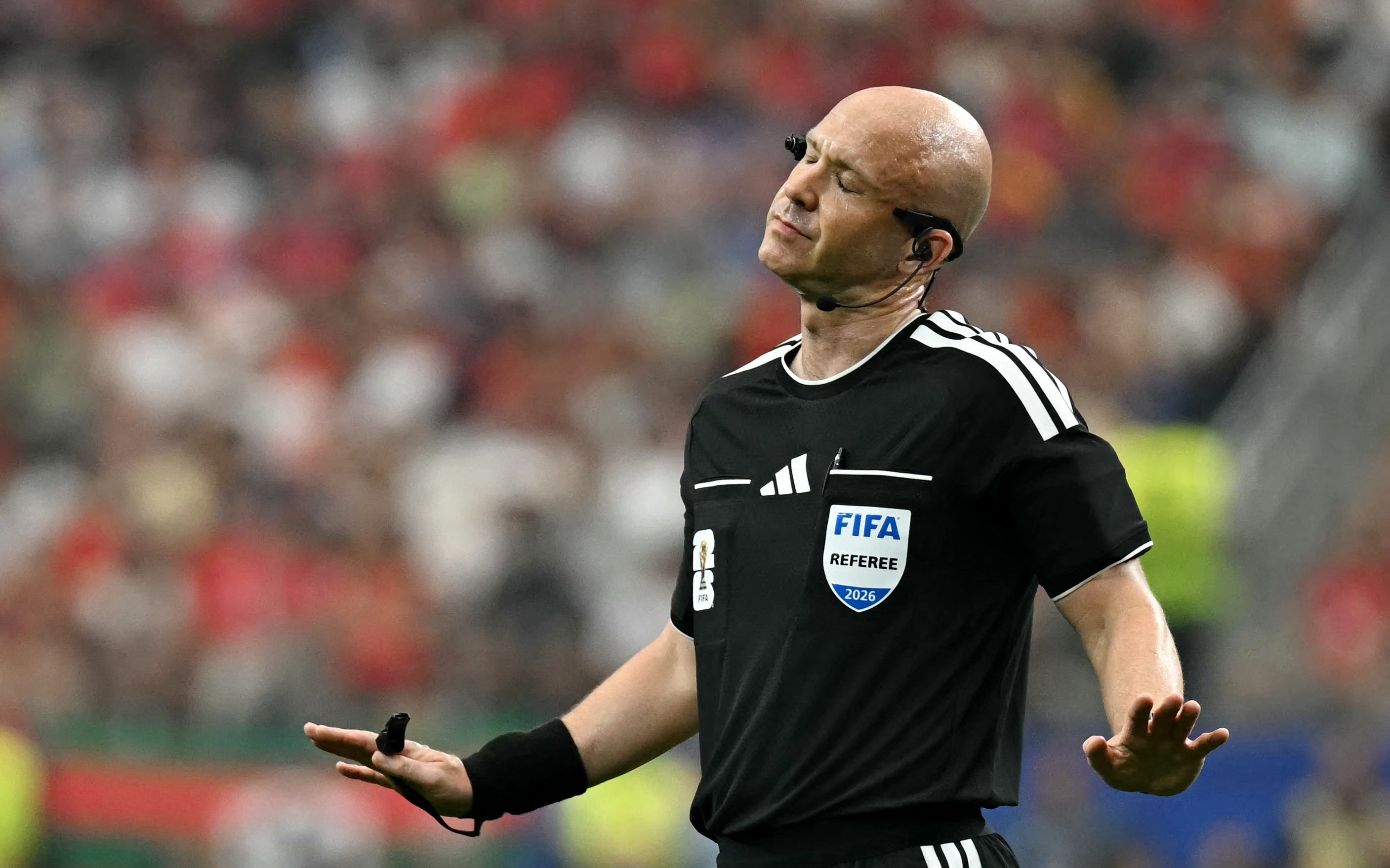 Last game: Anthony Taylor (AFP/Getty)