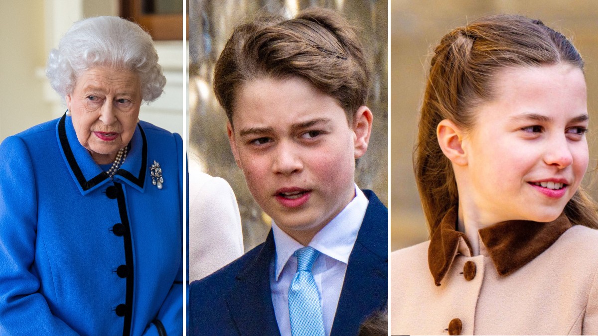 Queen Elizabeth shed light on the bond between Prince George and Princess Charlotte, saying it was Charlotte who 'looked after' her older brother