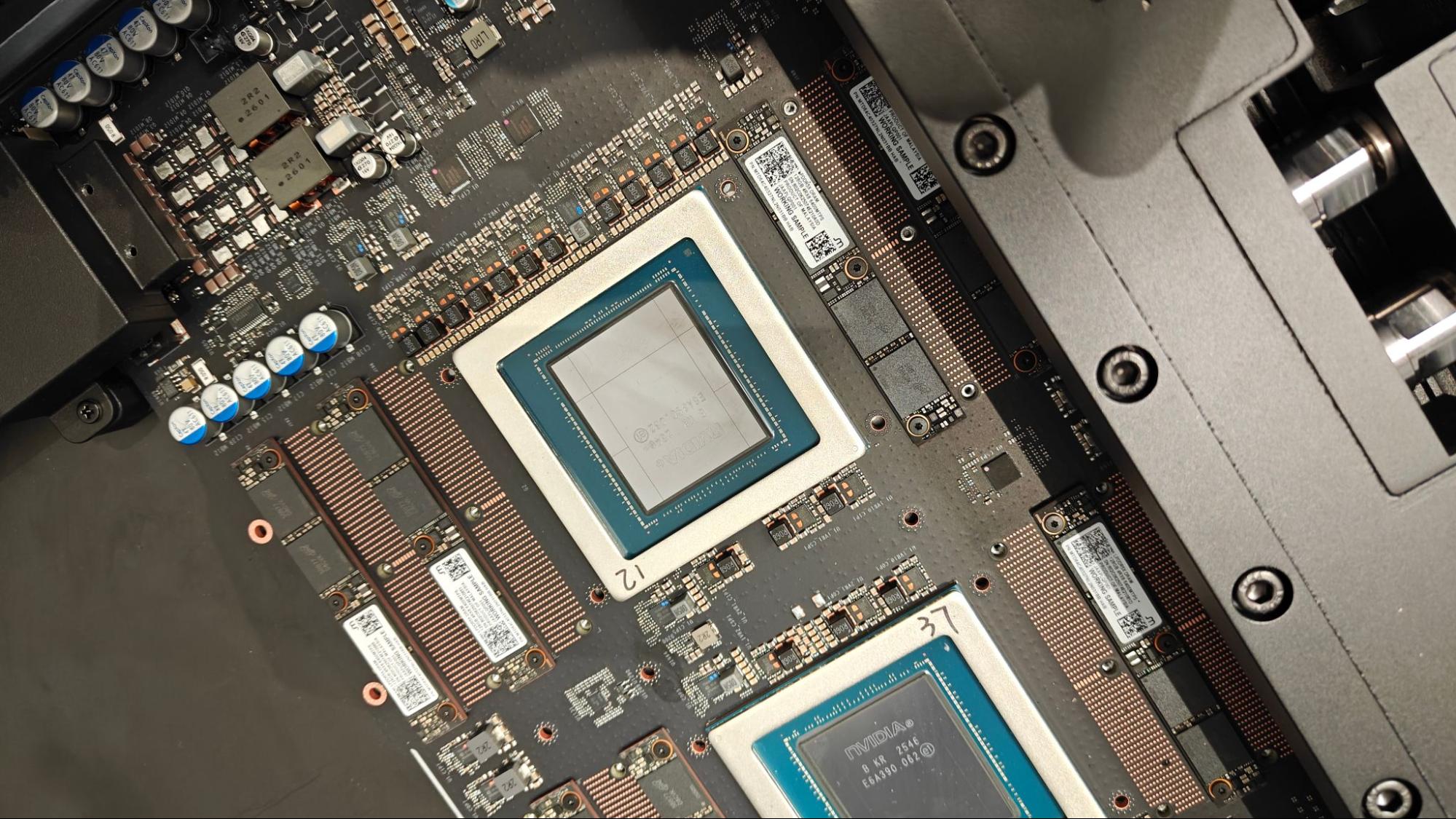 SOCAMM 2 modules spotted on the Vera CPU tray