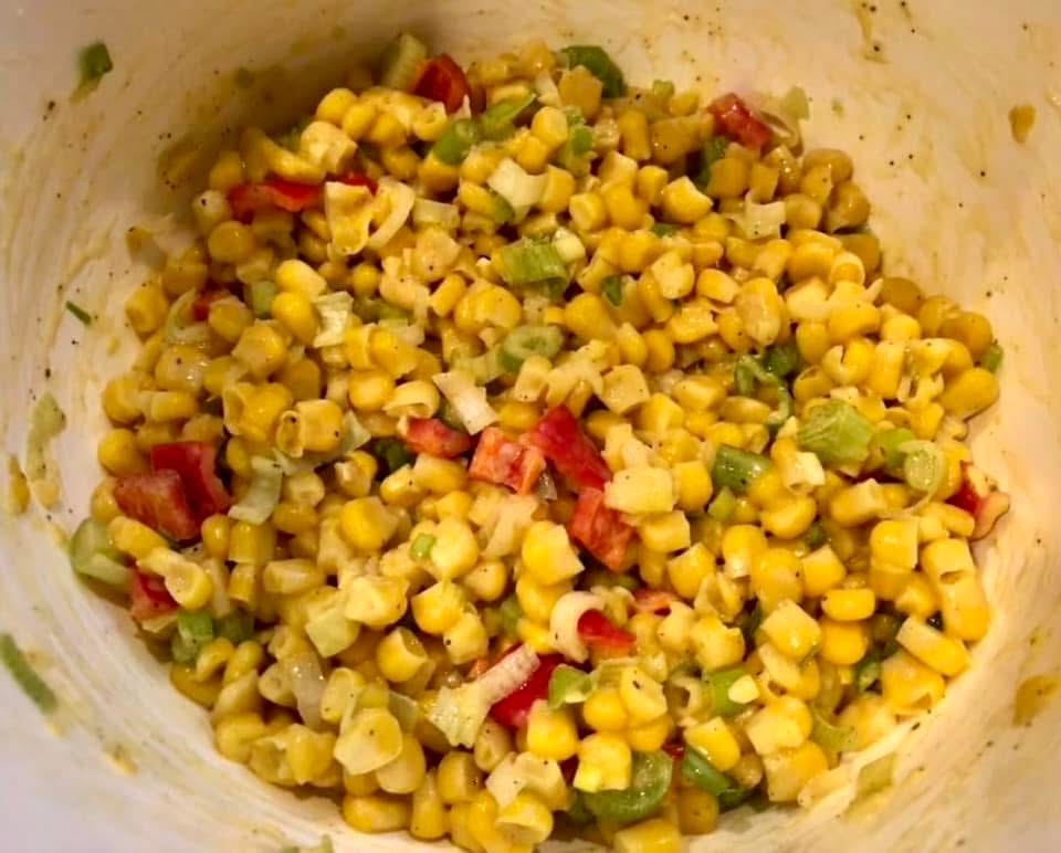 Easy corn fritters
