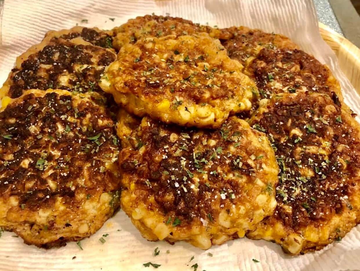 Easy corn fritters