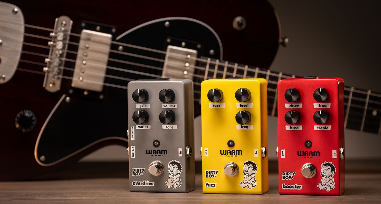 Dirty Boy partners with Warm Audio to bring its boutique pedals to the masses