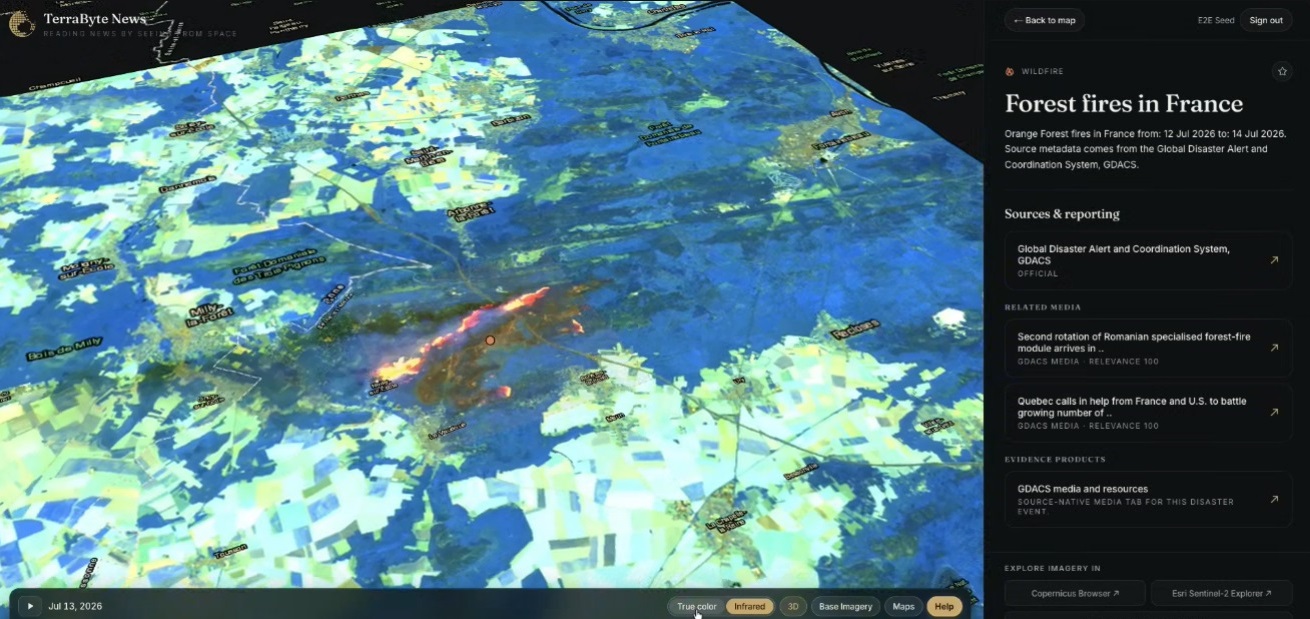 TerraByte takes its geospatial tracking service to the next level with help from SkyFi and AI
