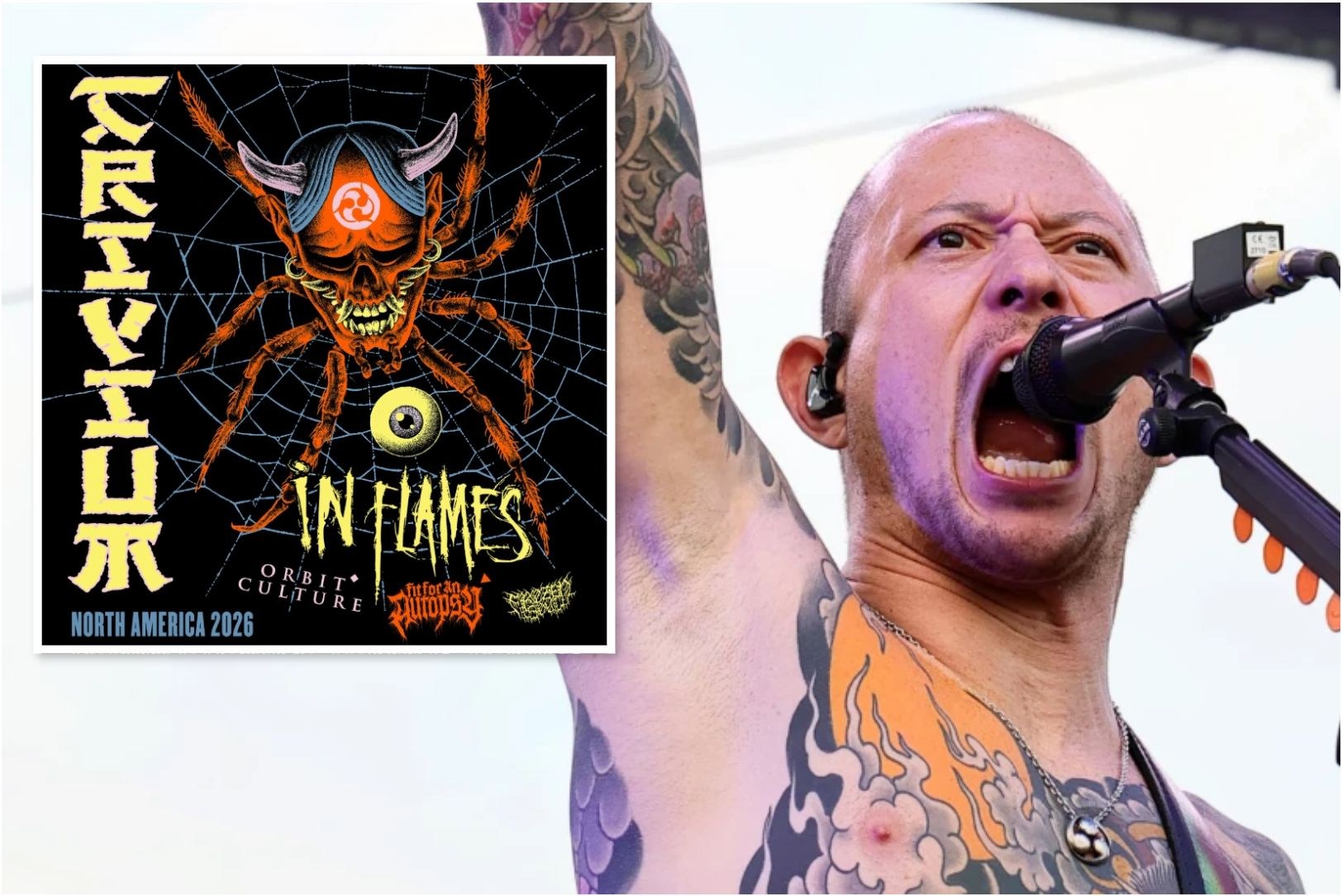 ©Theo Wargo, Getty Images, Trivium / Atom Splitter PR