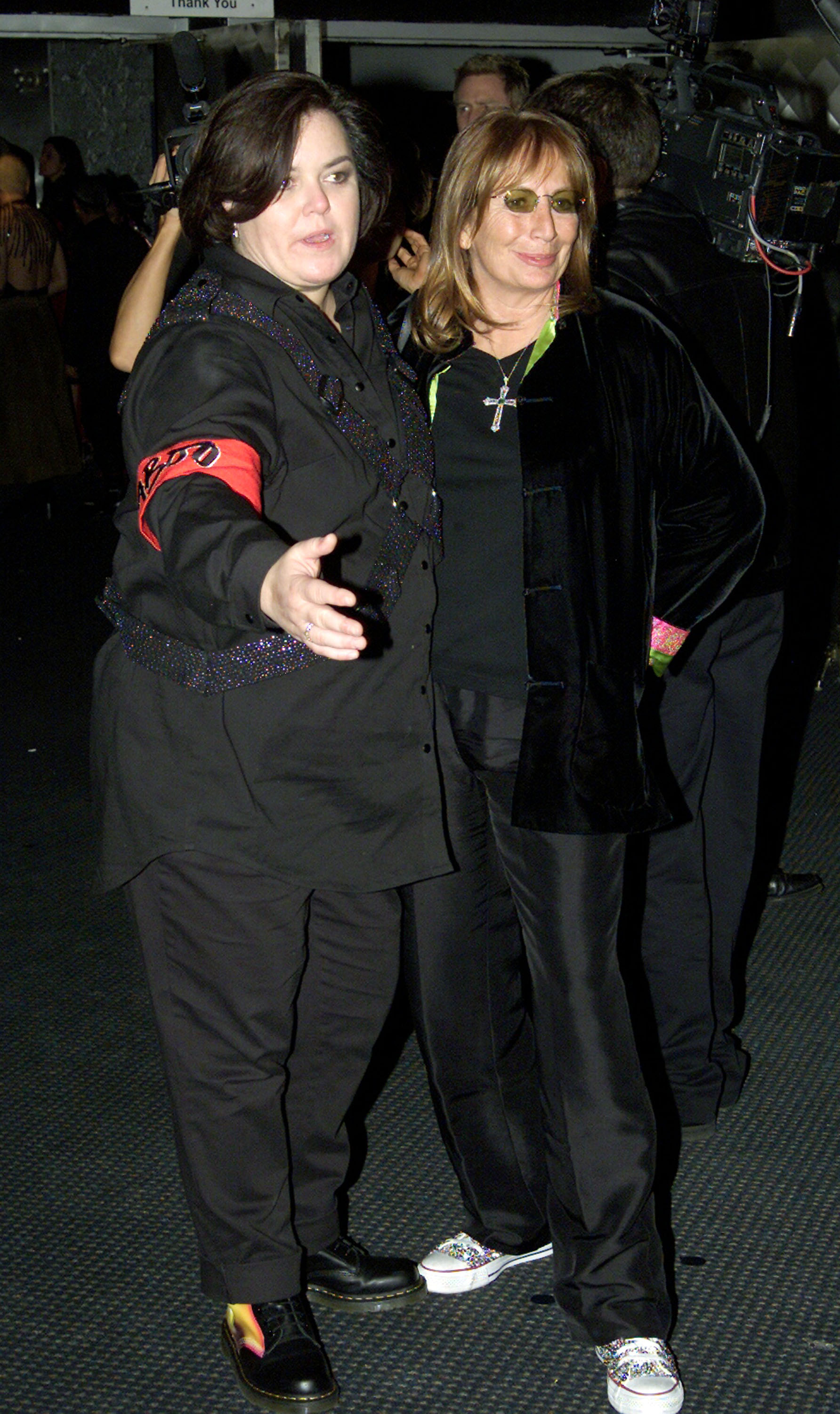 Rosie O'Donnell and Penny Marshall at 