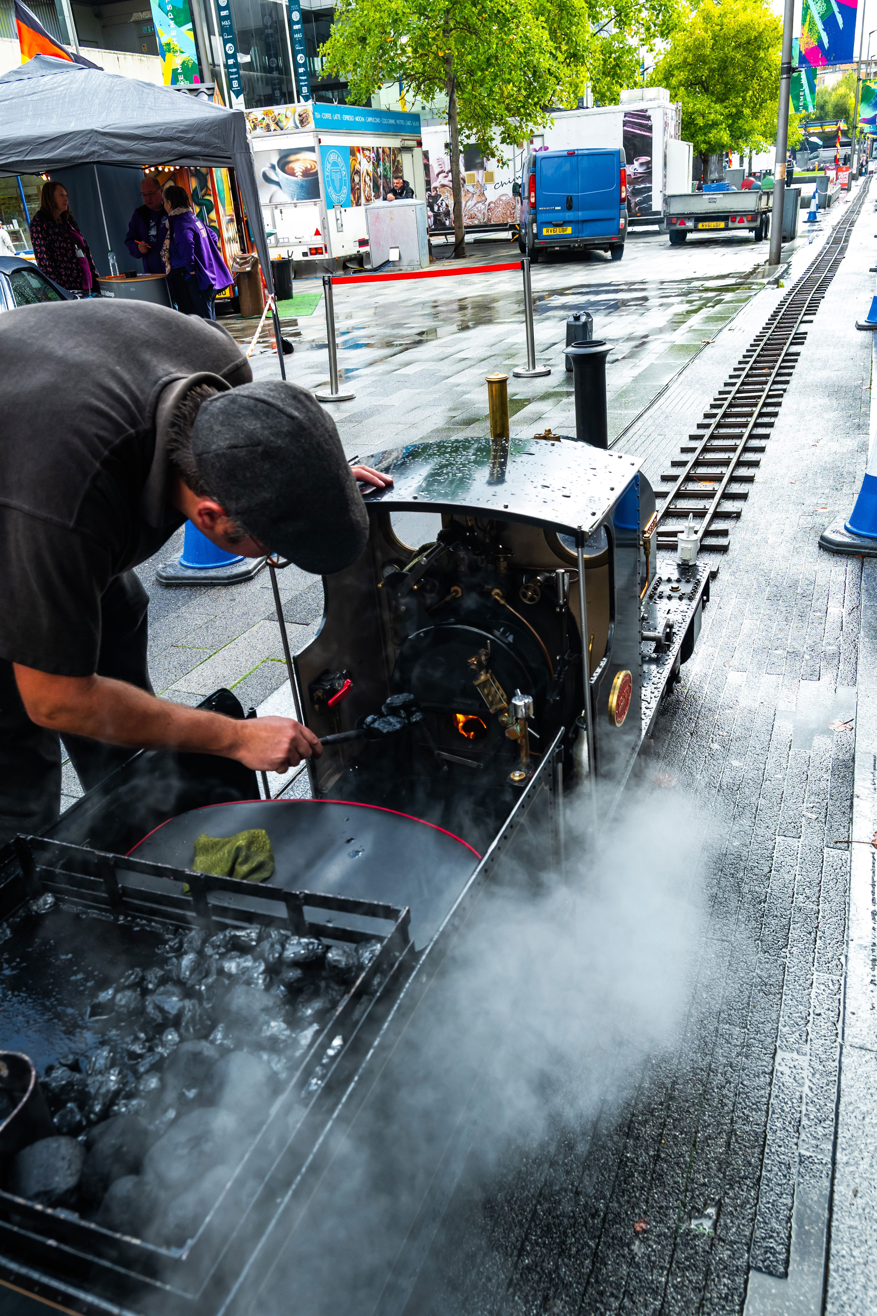 Steam Train at Hullabaloo