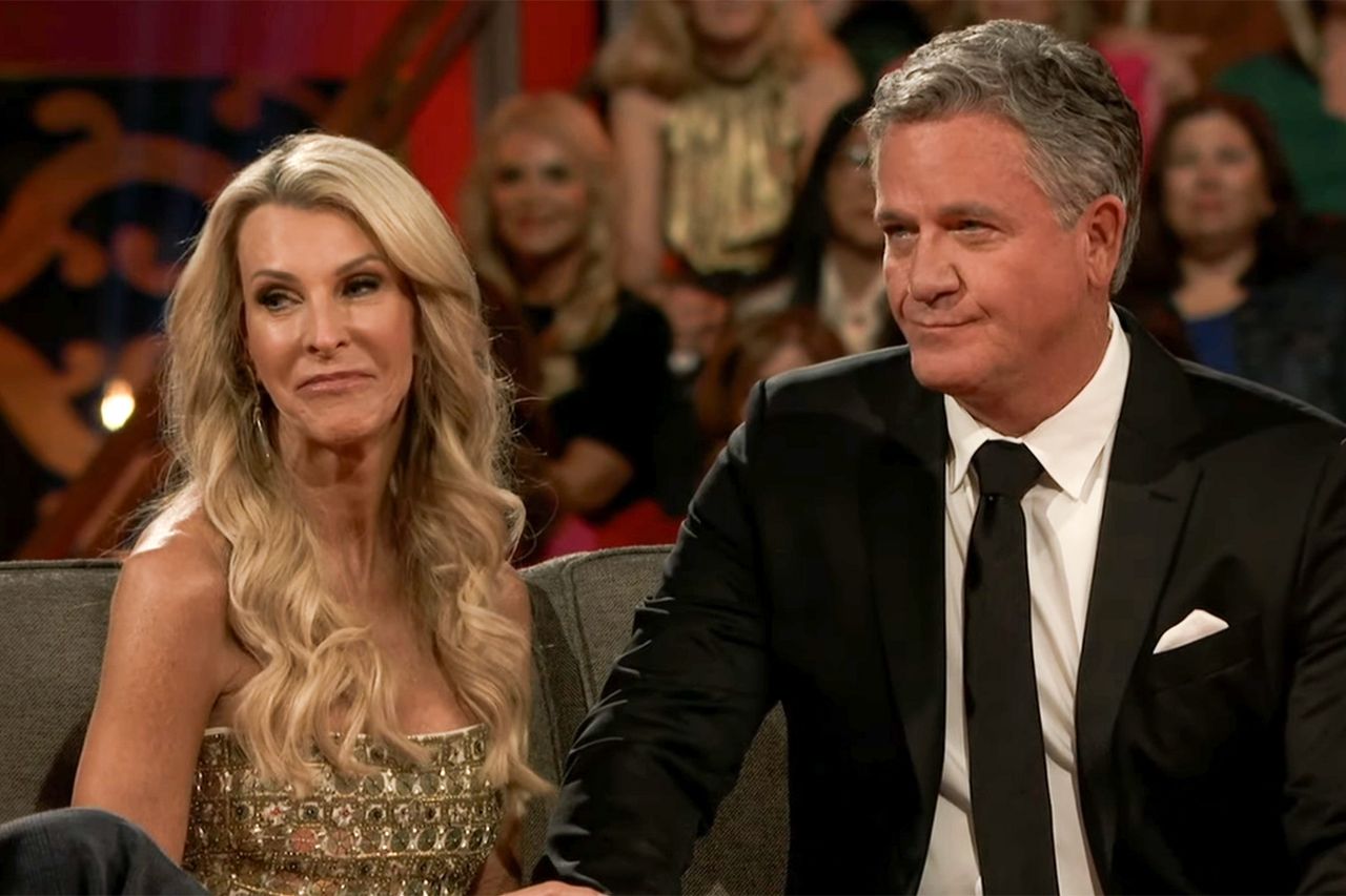 Joan Vassos and Chock Chapple on 'The Golden Bachelorette' finale