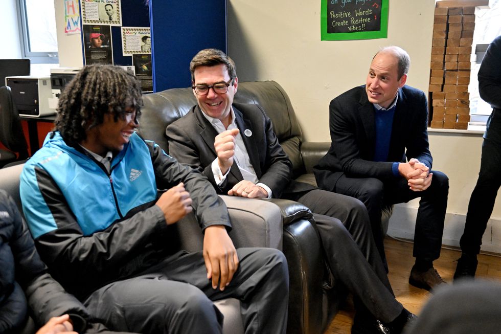 Is Prince William about to team up with Andy Burnham to tackle homelessness?