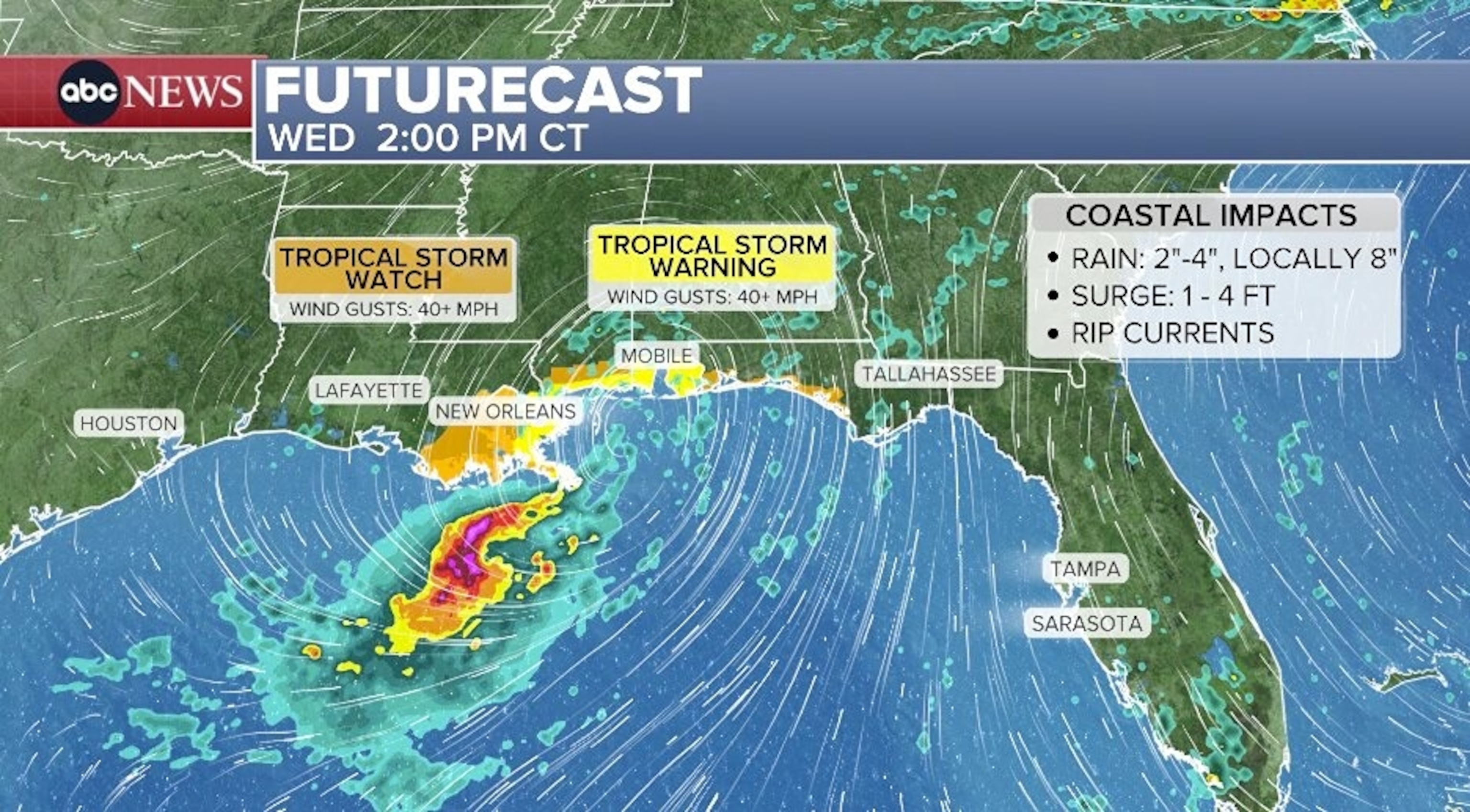 Tropical Storm Bertha churns off Florida coast, prompting storm alerts