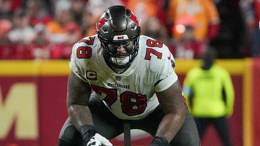 Tampa Bay Buccaneers offensive tackle Tristan Wirfs