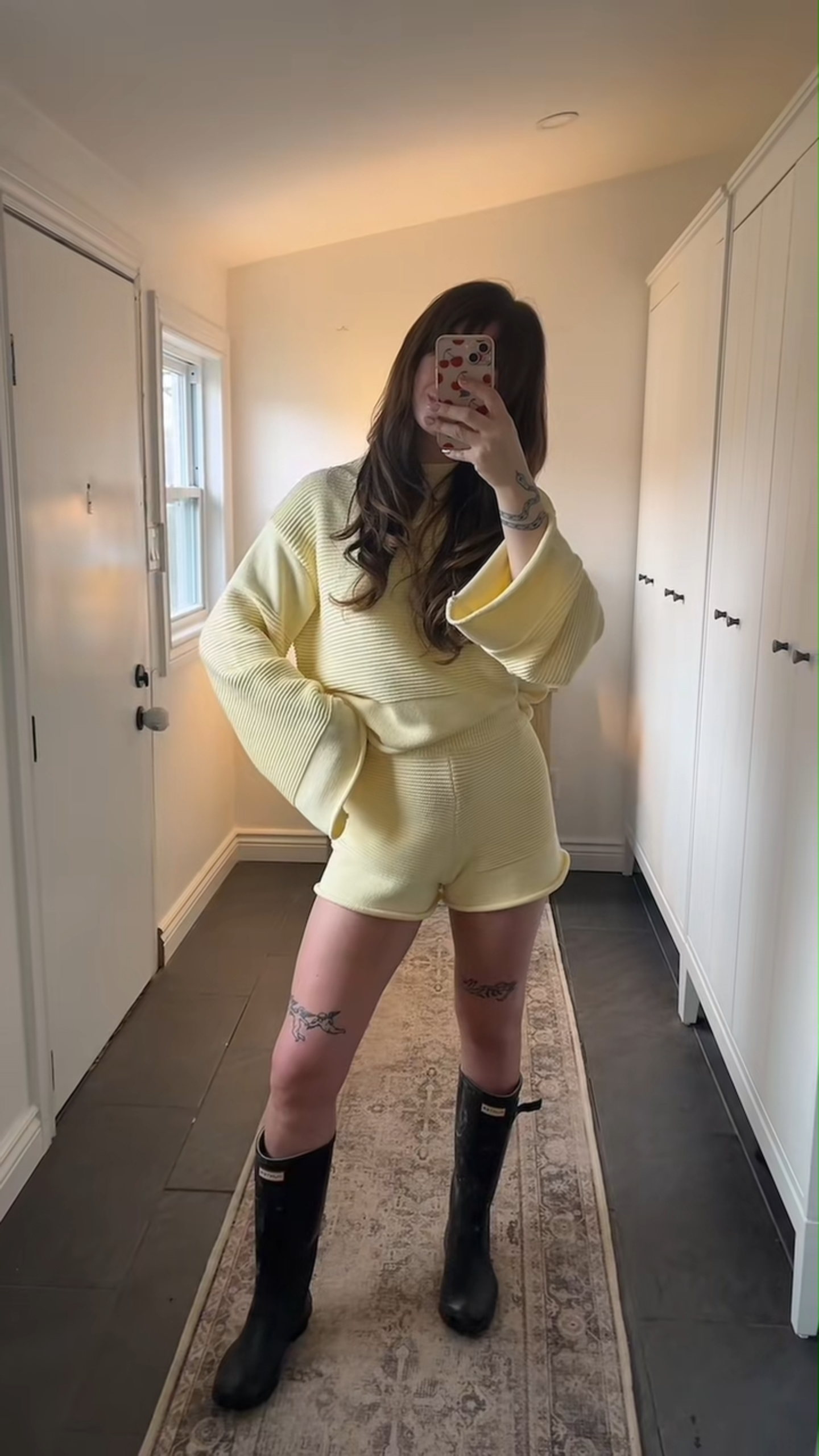 The matching set style everyone loves