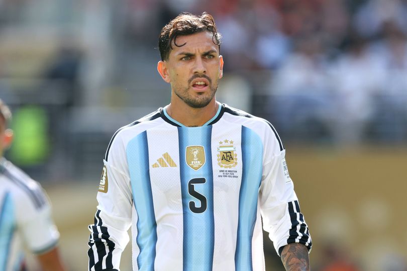 Leandro Paredes was slammed for his digraceful actions at fulltime