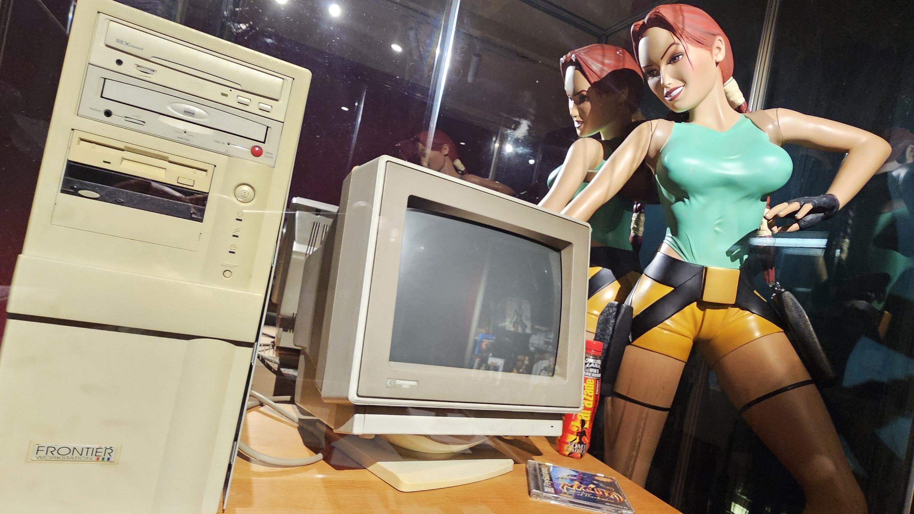 The computer used to create the first Tomb Raider games