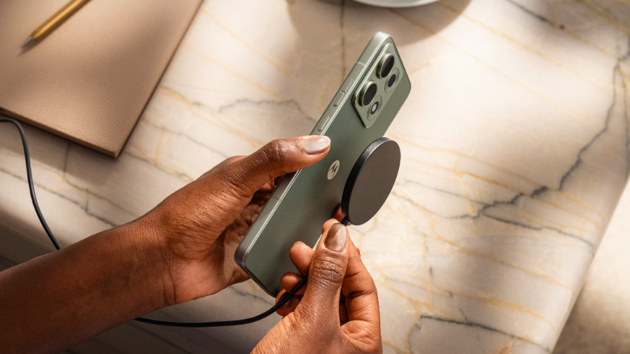 Built-in Qi2 is a key selling point for the Edge 70 Max