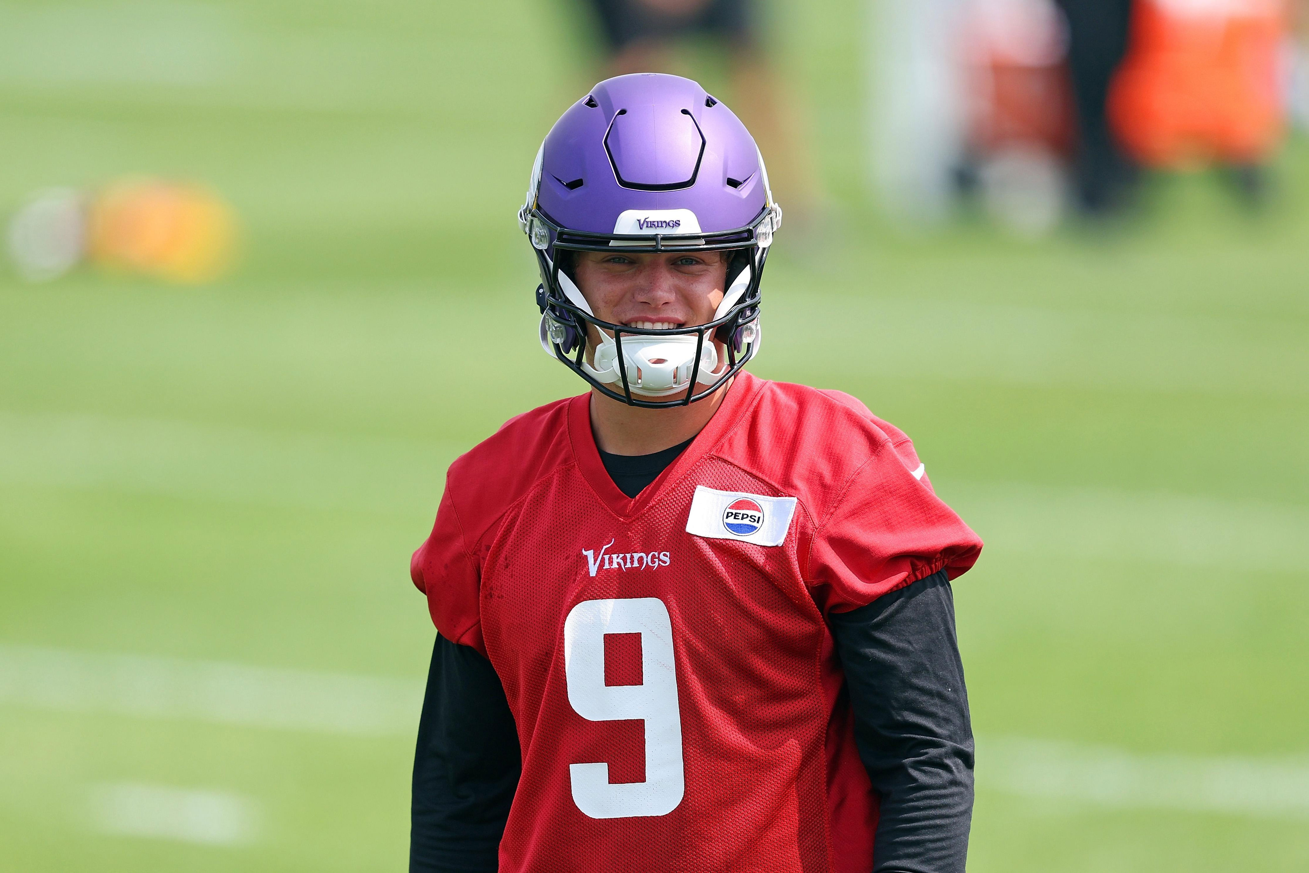 J.J. McCarthy played FOUR great games, not five. Kyler Murray isn't as injury-prone as you think. The O-line wasn't the disaster you remember. Tyler Forness breaks the narratives before Vikings camp opens.