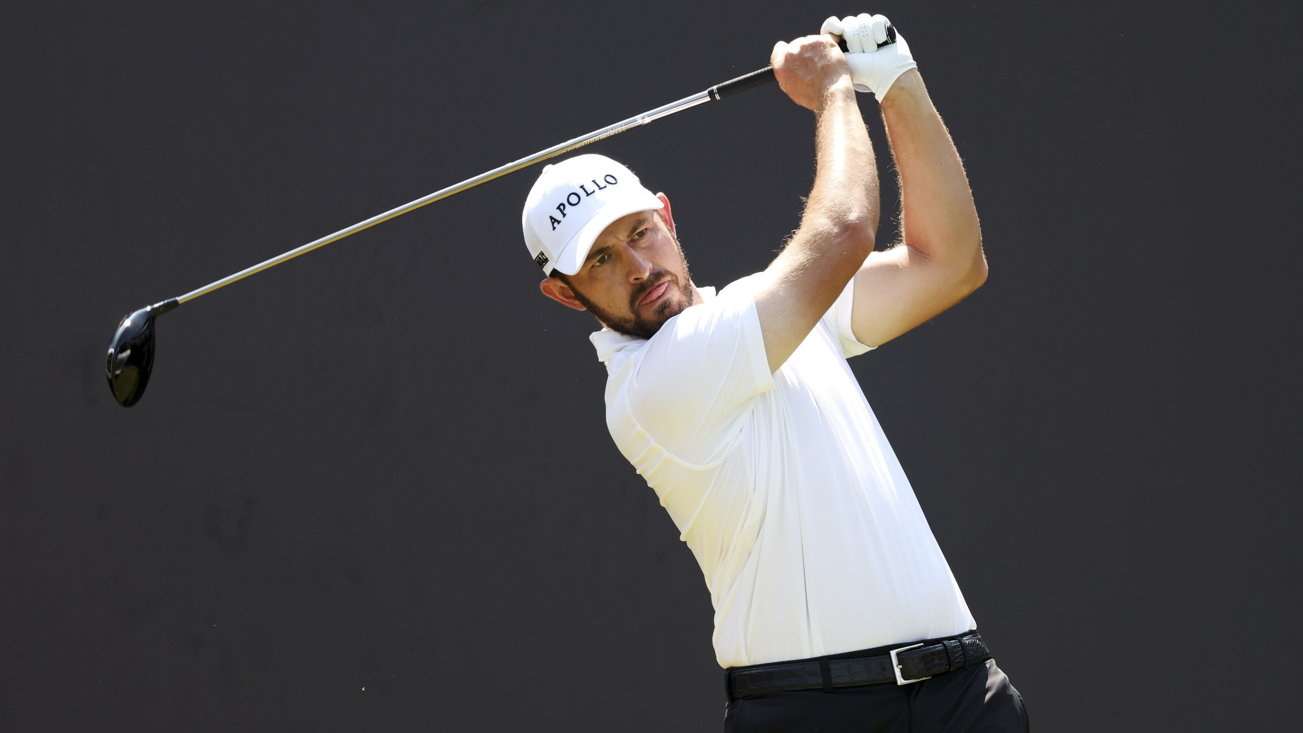 Patrick Cantlay in action during the 2026 Open at Royal Birkdale.
