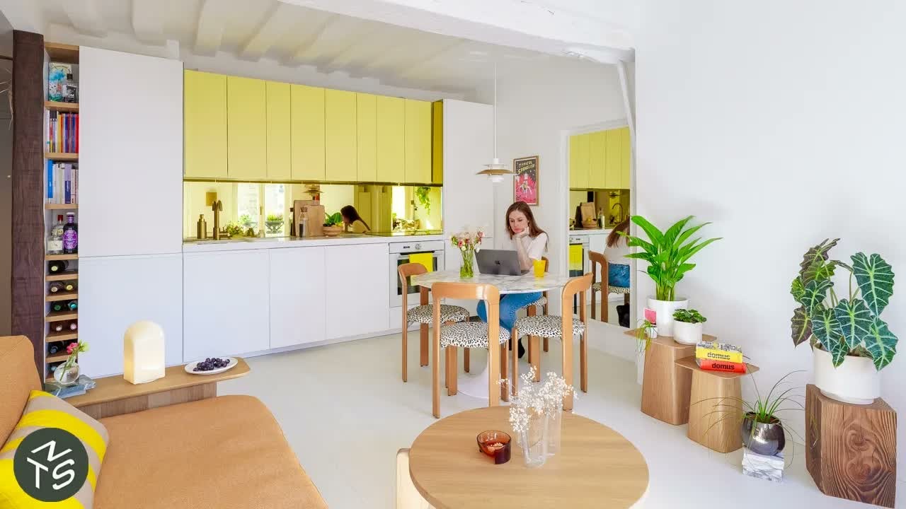 This $1,800,000 Paris apartment was falling apart inside