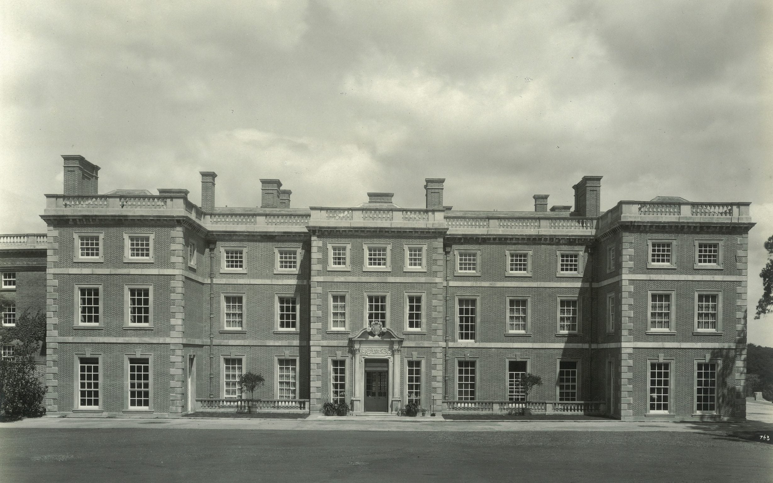 Pictured in 1930, the present building's origins date back to the 1770s