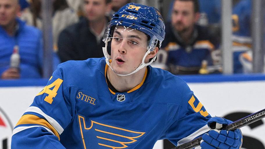 Blues Dvorsky poised for a breakout 2026-27 season