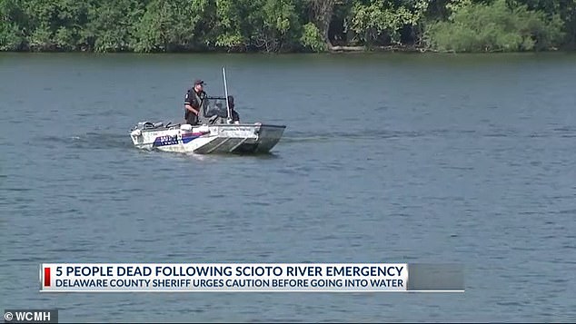 Rescue for swimmer from Ohio river ends in tragedy with five dead
