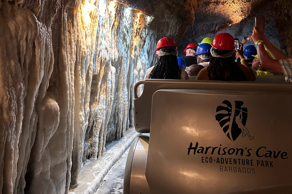 Harrisons Cave Eco-Adventure park, limestone cavern, photo by Tyler Fox
