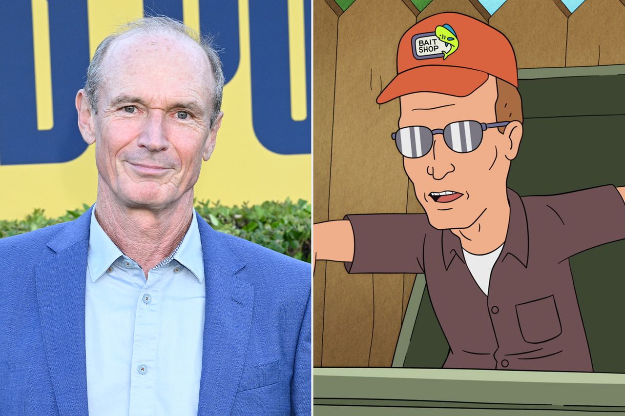 Toby Huss on September 25, 2025 in Pasadena, California; Dale Gribble in King of the Hill.
