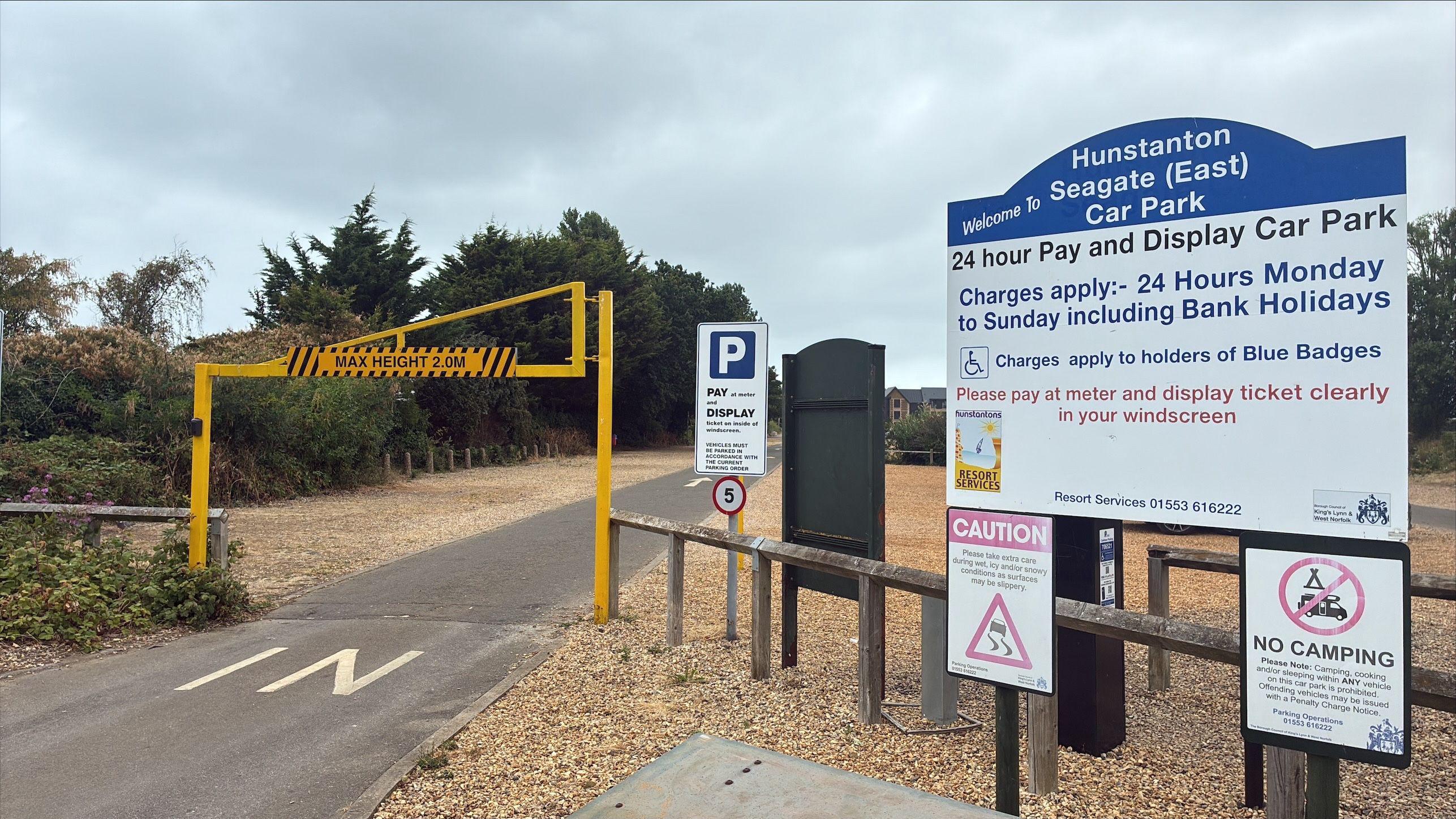 The hotel would be situated on part of Hunstanton Seagate (East) Car Park