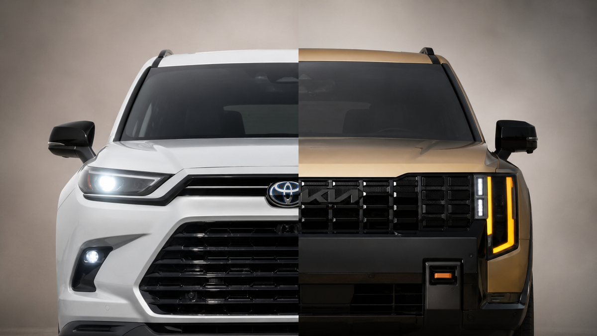 Kia Telluride vs. Toyota Highlander: One winner for 2026