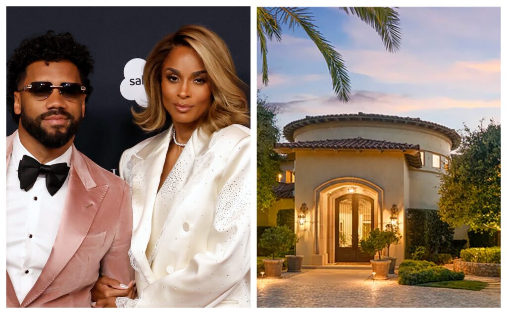 A peek inside Ciara and Russell Wilson’s $45 million California mansion, now up for grabs!