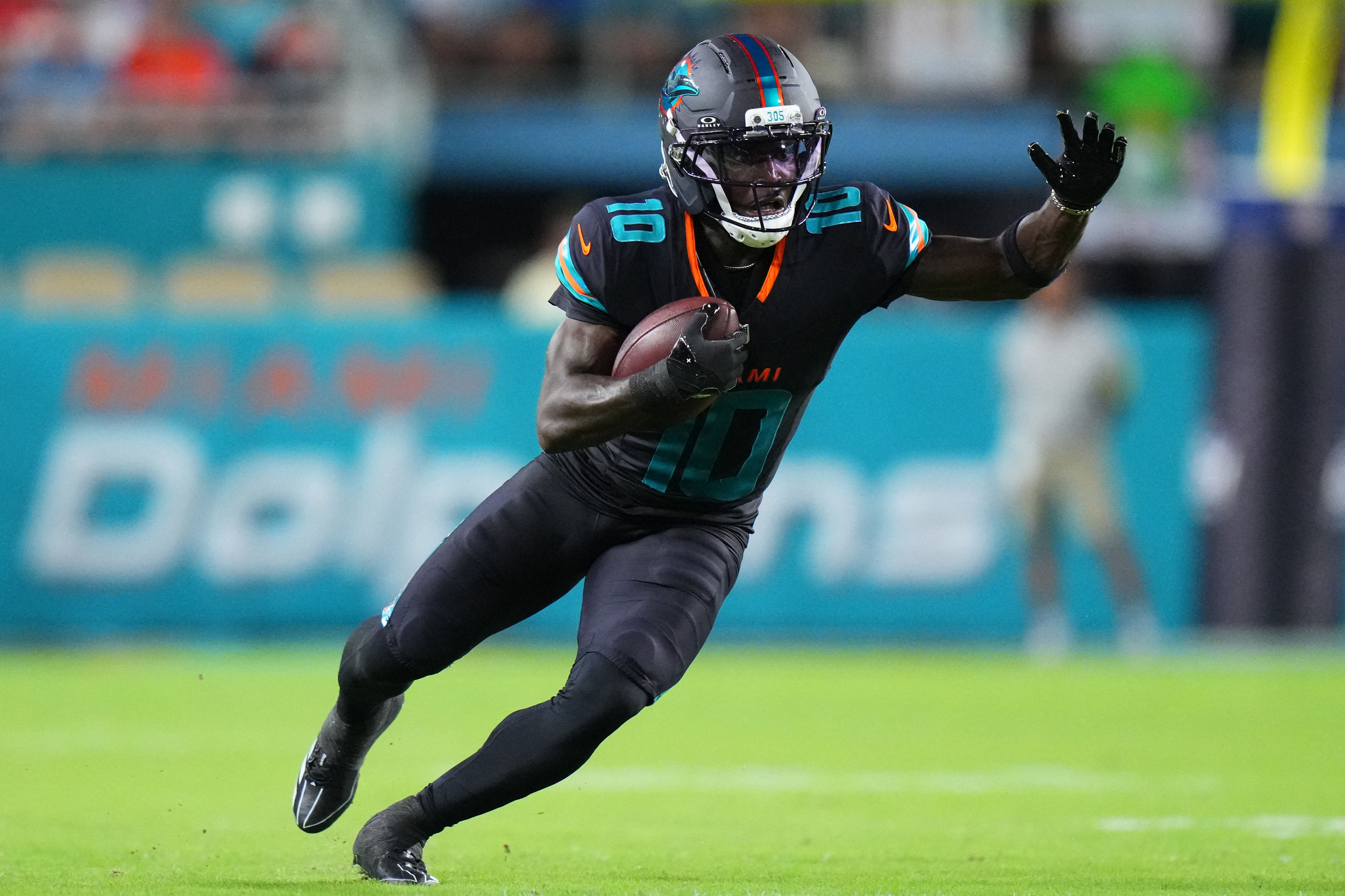 Miami Dolphins wide receiver Tyreek Hill.