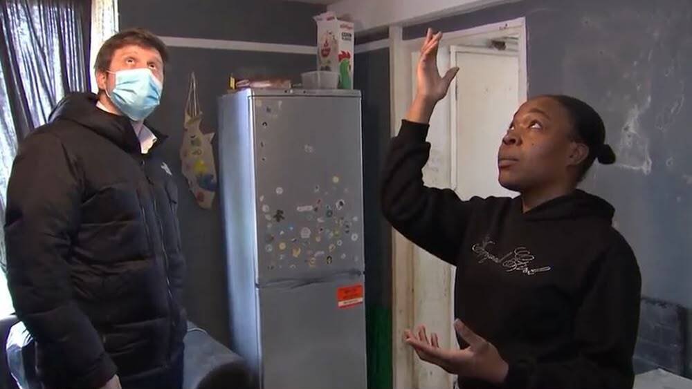 Inside Britain’s rental crisis – from leaking sewage to inch-deep mould