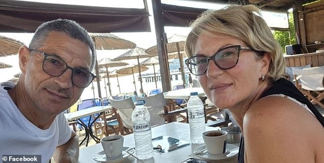 Last week, his wife Svetlana Grkovic described the 'horrible' ordeal in the air