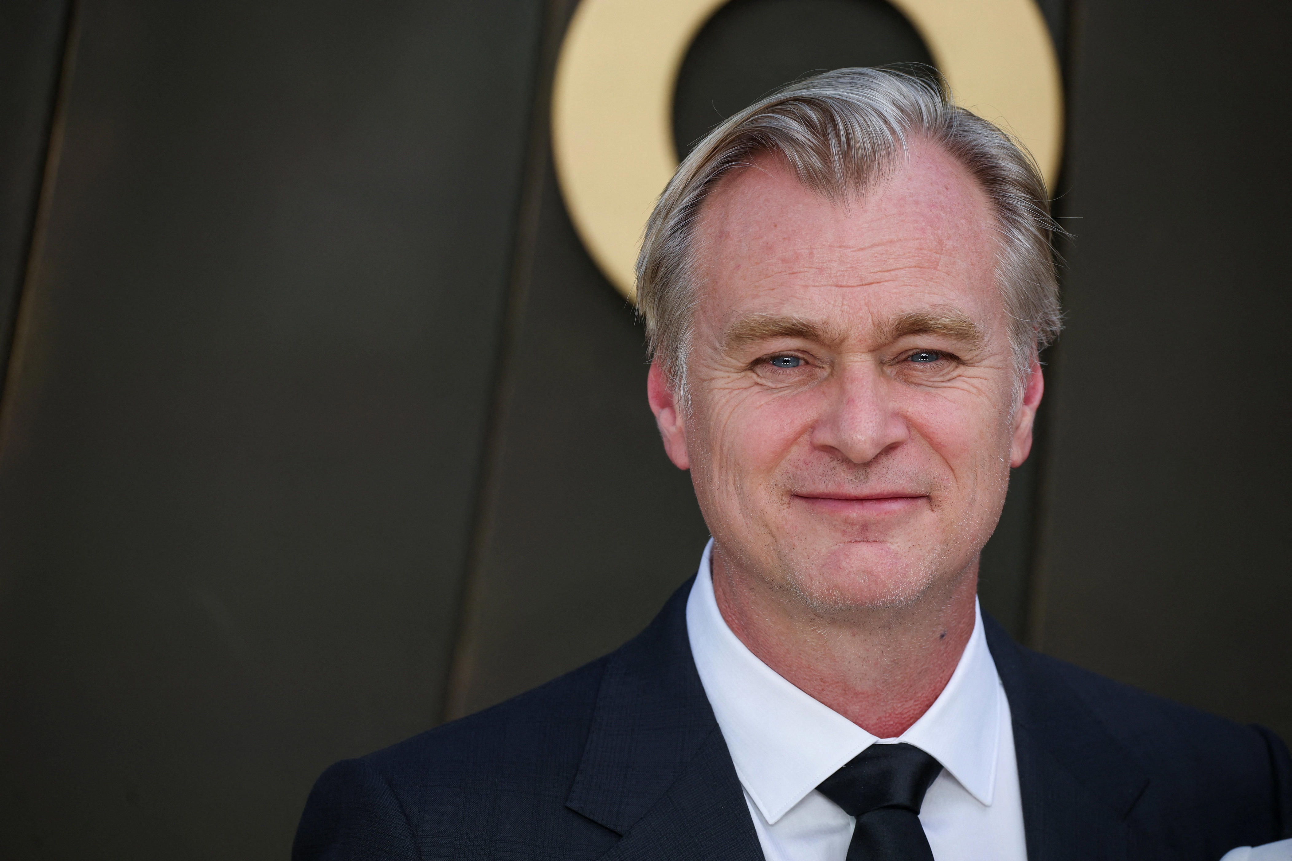 Director Christopher Nolan attends the "The Odyssey" world premiere in London, Britain, July 6, 2026. REUTERS/Isabel Infantes
