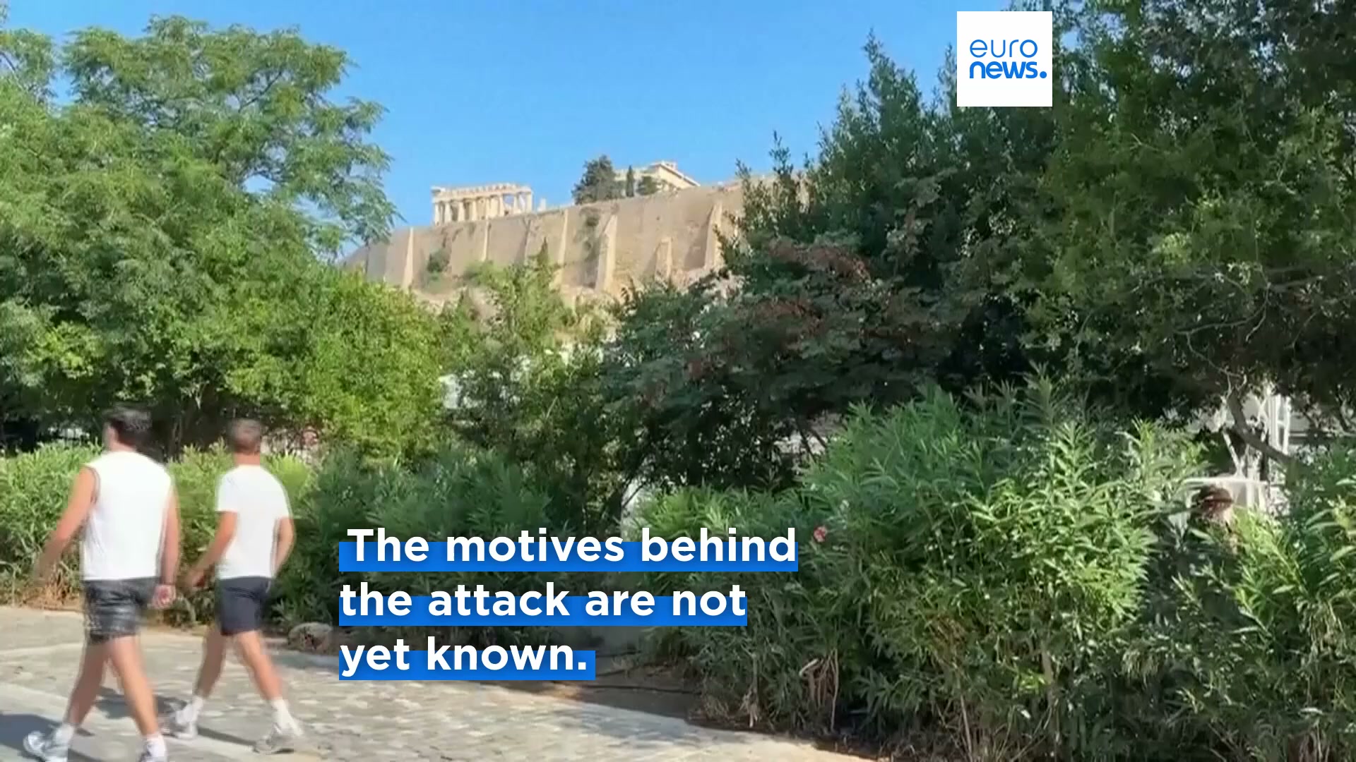 Two tourists injured in knife attack at Acropolis, police arrest suspect